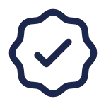 Verified Check SVG Icon